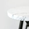 Steel Marble Stool by Nuts and Woods - Image 3