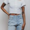 Berry Off-Shoulder Top by 101 Moon - Image 3