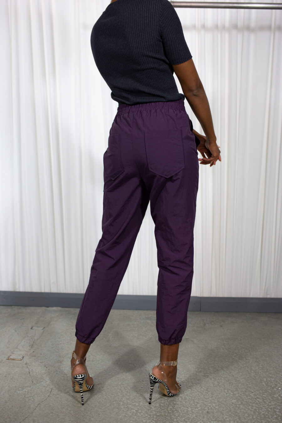 101 moon Wind Jogger Pant Purple