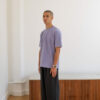 Basic Organic T-Shirt in Lilac by Laine - Image 6