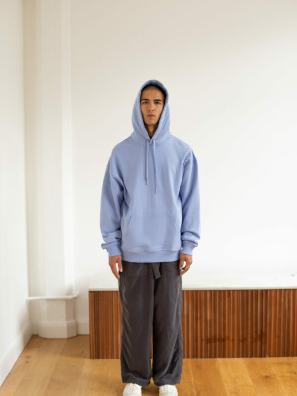 Basic Hoodie in Blue by Laine