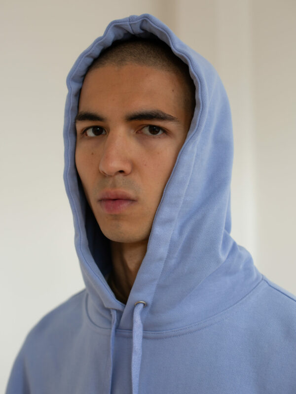 Basic Hoodie in Blue by Laine