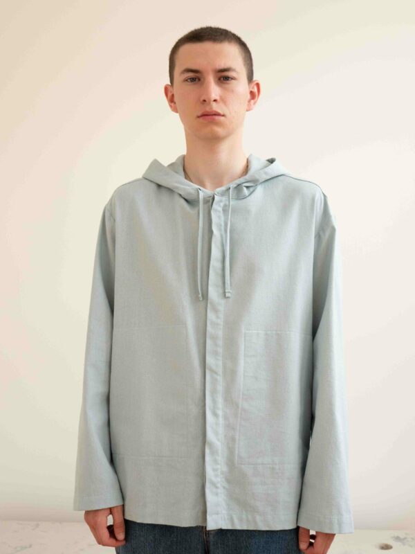 Linen Lounge Shirt by From Scratch