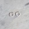 Square Earring Silver