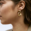 Gold Earring by JYDDM