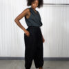Statement Swing Pants Black