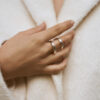 Double Stack Ring by Table Silver