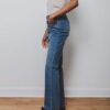 Denim Pant by Cafe Noir - Image 2