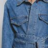 Denim Blazer by Cafe Noir - Image 3