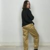 Cafe Noir shine jogger gold