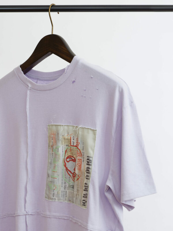 Purple Graphic T-Shirt by Silpa