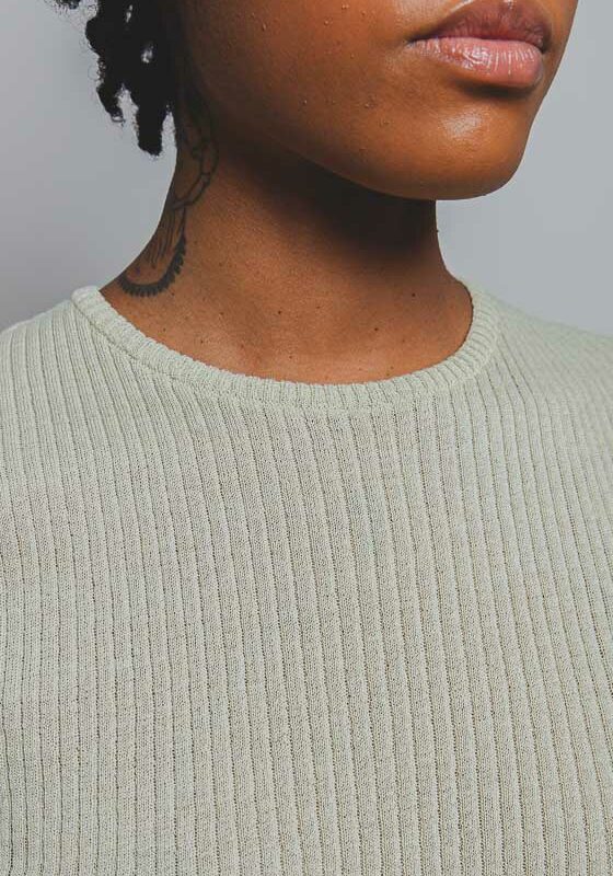 Organic Ribbed T-shirt