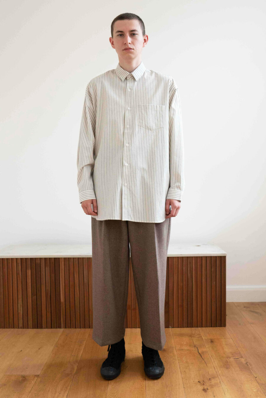 Oversized Striped Shirt by Ballow