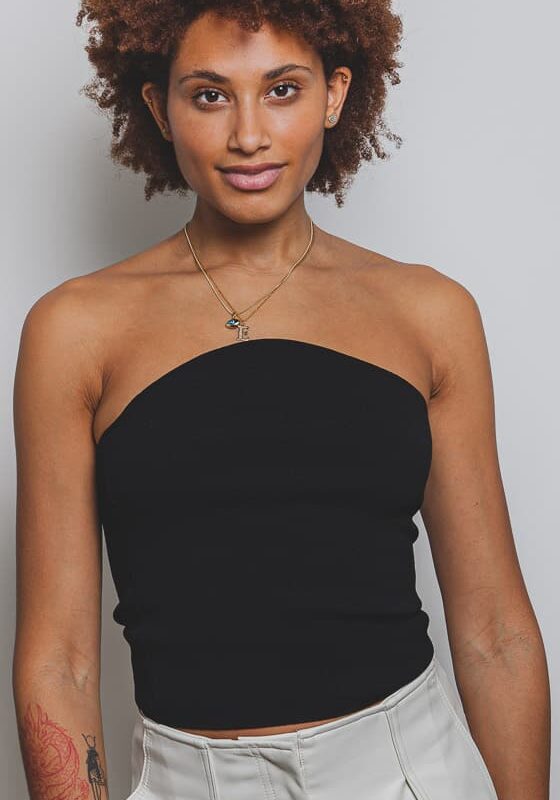 table-womens-tube-top-black