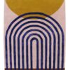 Finarte Atrium Pink-Gold Nordic Rug