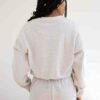 Crewneck Jumper in Light Grey by MOHHE - Image 3