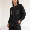 Pleated Set in Black by We Are