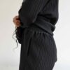 Pleated Set in Black by We Are - Image 4