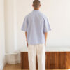Bowler Shirt in Blue by Nedews - Image 3