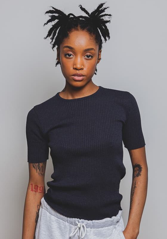 Organic Ribbed T-shirt