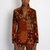 DOLCE & GABBANA VINTAGE PAISLEY CORDUROY SUIT - Image 2