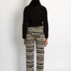 MOSCHINO PRINTED VINTAGE PEACE & LOVE MONOGRAM JEANS - Image 2