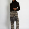 MOSCHINO PRINTED VINTAGE PEACE & LOVE MONOGRAM JEANS - Image 6