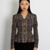 VIVIENNE WESTWOOD VINTAGE PLAID SUIT JACKET BLAZER - Image 2