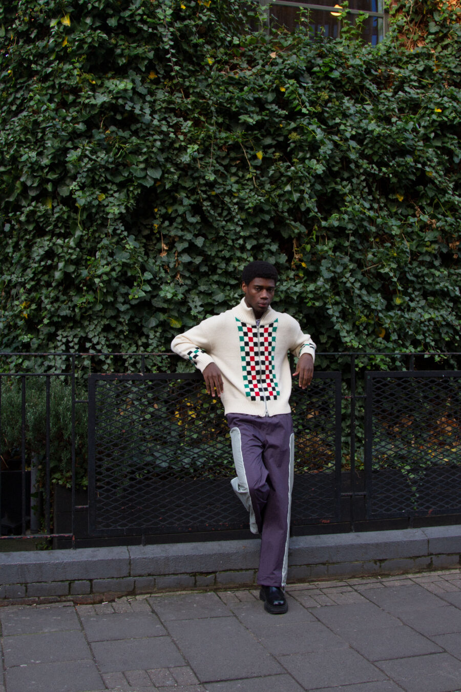 Wide Nylon Pants by CHAV Seoul - Image 2