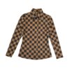 FENDI VINTAGE ZUCCA CHECKERED SHIRT - Image 7
