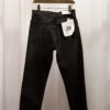 High Rise Stove Piped Denim Pants in Dark Grey by ReDone - Image 2