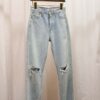 High Rise Loose Ripped Denim Pants by ReDone