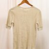 Ribbed T-Shirt in Beige by the Other - Image 3