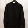 Hoodie in Black by Utter Couture