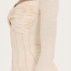 Uzie Top in Cream by Mazelle Studio - Image 5