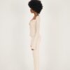 Uzie Top in Cream by Mazelle Studio - Image 3