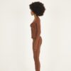 Uzie Top in Brown by Mazelle Studio - Image 3