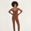 Uzie Top in Brown by Mazelle Studio - Image 5