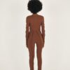 Uzie Cardigan in Brown by Mazelle Studio - Image 3