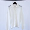 Knit Cardigan in White by Lawless - Image 2