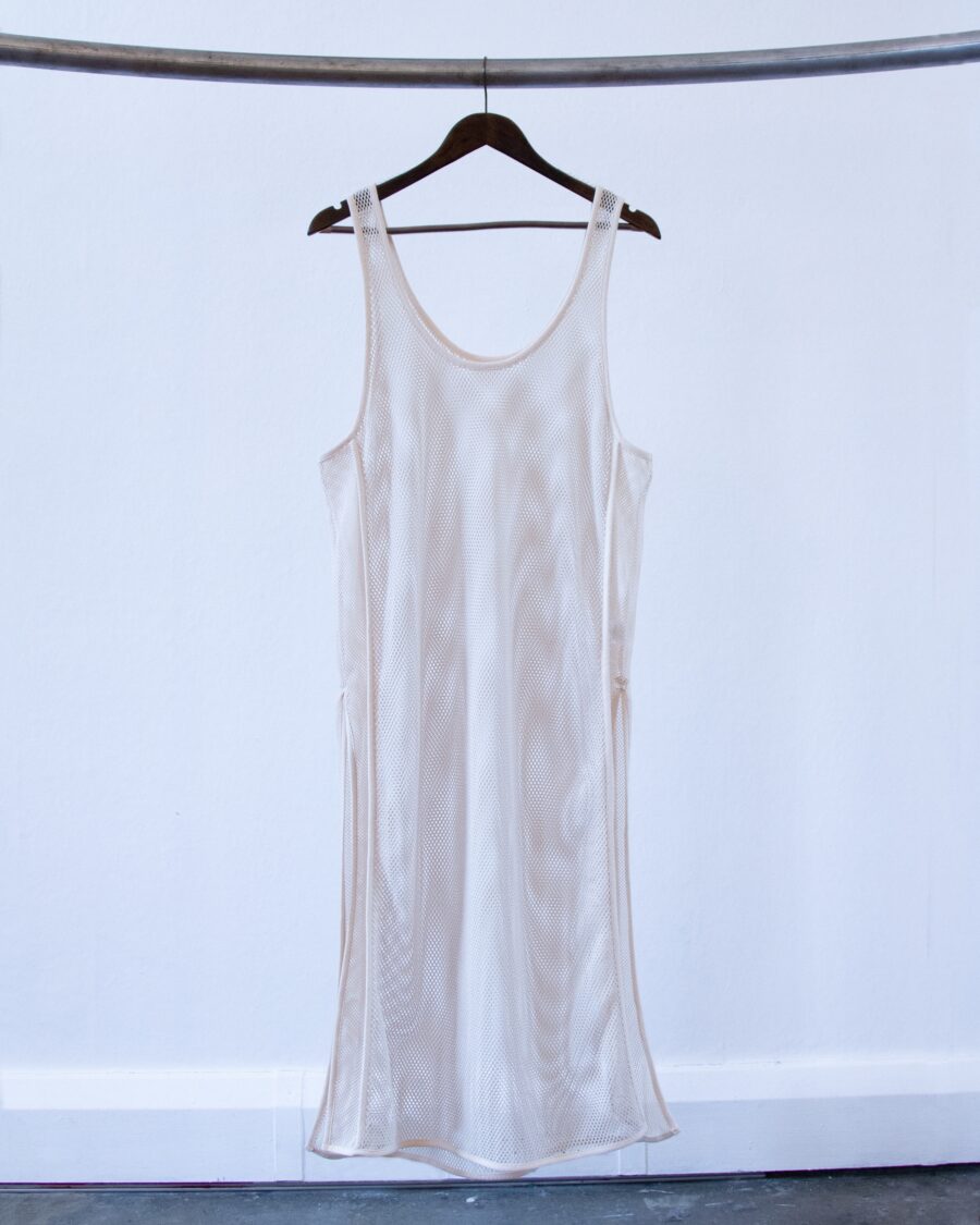 Mesh Dress in Cream by Maran