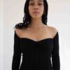 Uzie Top in Black by Mazelle Studio