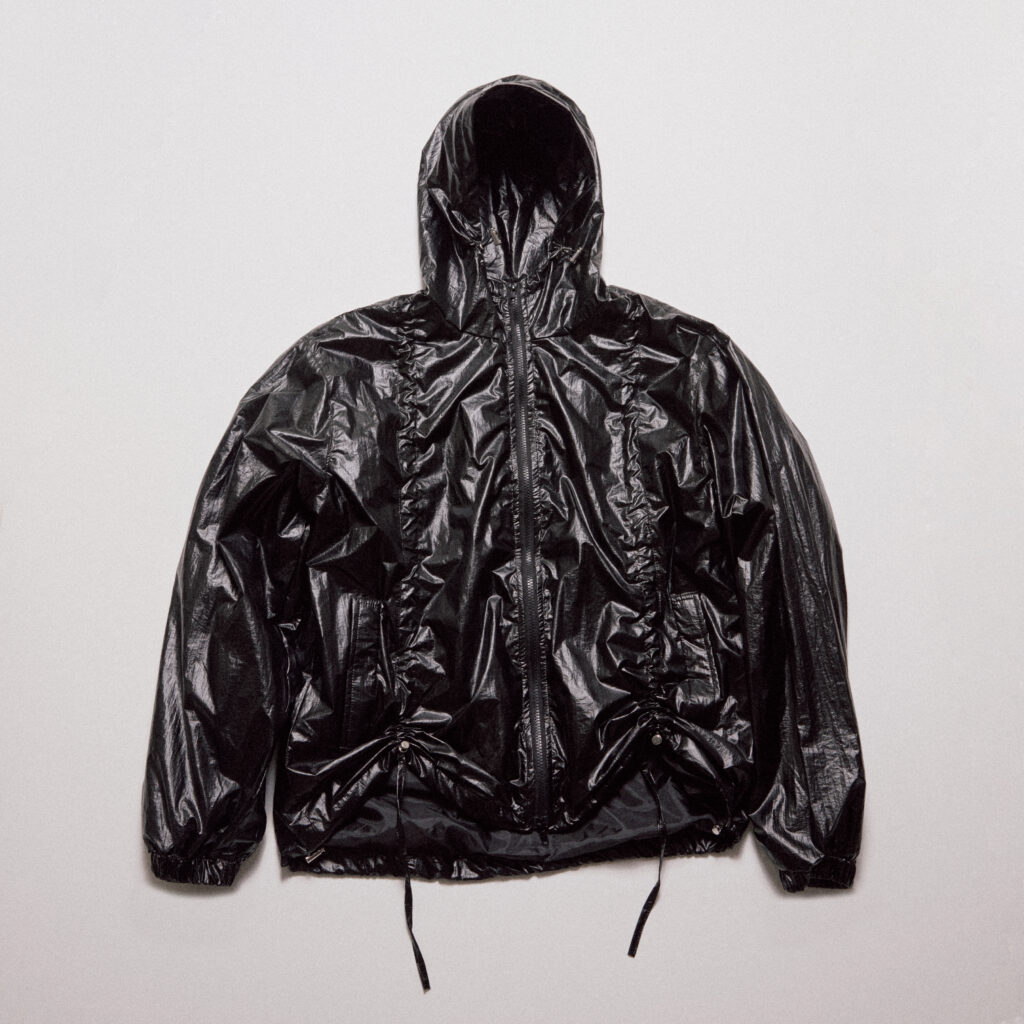 Metal Shirring Jacket by Unused Lab