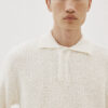 Collar Knit Shirt Ivory - Image 5