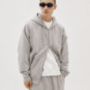 Essential Zip-up Hoodie in Grey by Laine