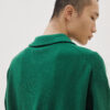Green Hatchi Half-Zip Up Turtle Knit by Laine - Image 4