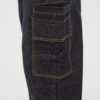 Indigo Worker Denim Cargo Pants by Remain - Image 3