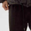 Peak Hood Padded Jacket Black - Image 3