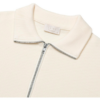 Cream Hatchi Half-Zip Up Turtle Knit by Laine - Image 3