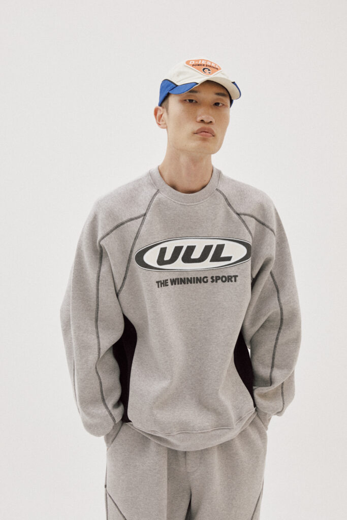 WInning Sport Crewneck Sweatshirt Grey